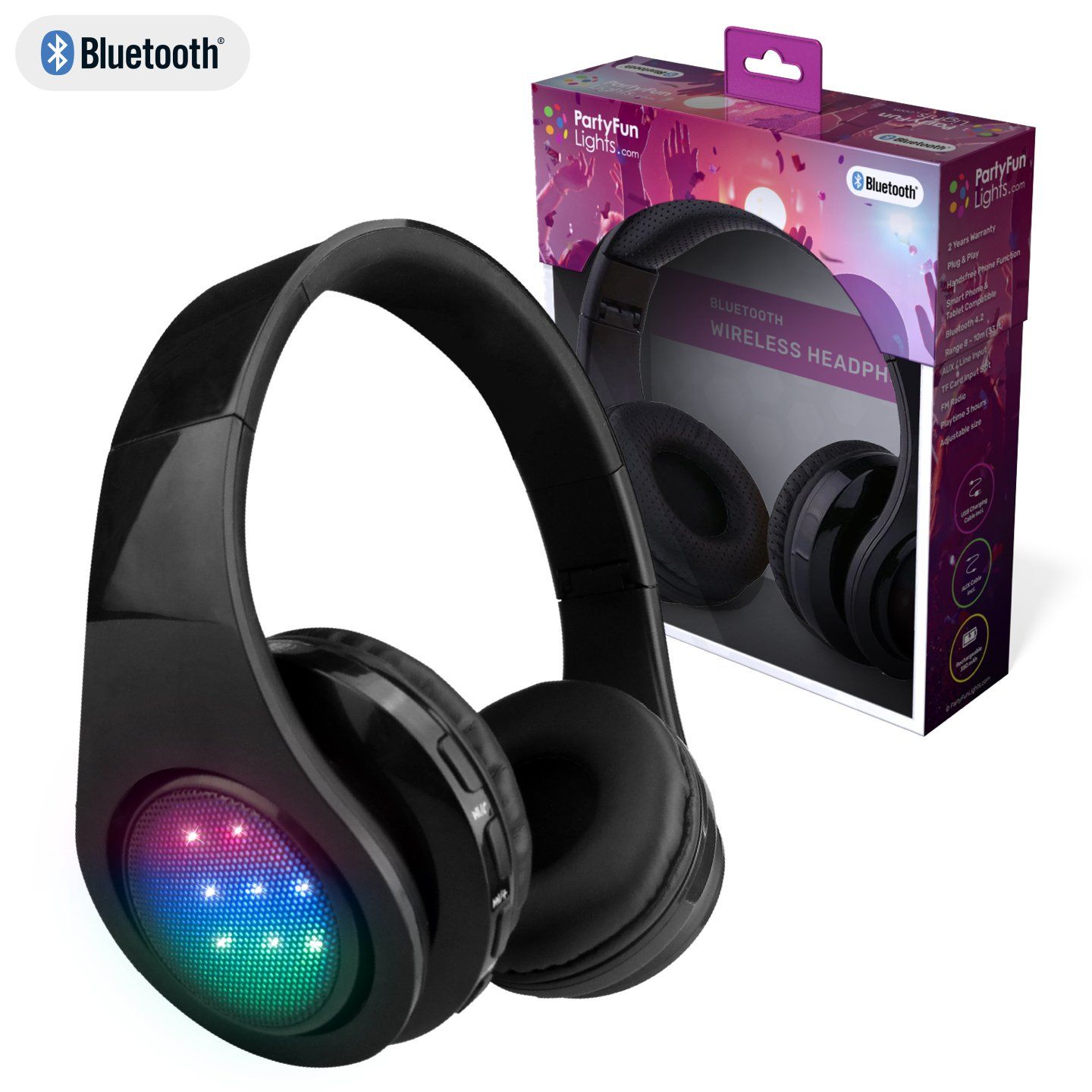Bluetooth LED Headphone 8717278.86461.7