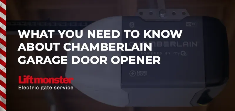 Chamberlain Garage Door Opener | Installation & Maintenance