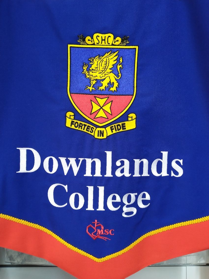 Downlands College Embroidery — Coastal Monogramming In Maroochydore, QLD