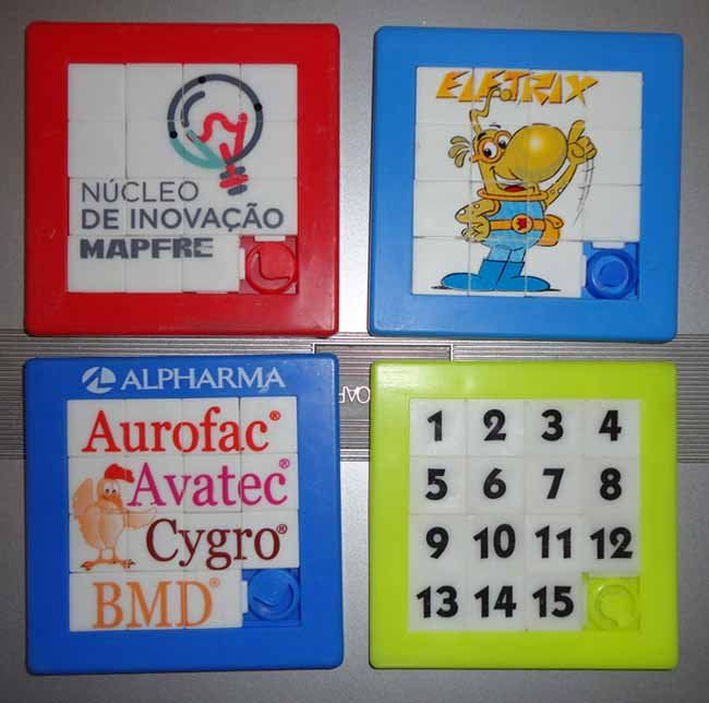 Quebra cabeça 15 peças