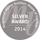 Silver Award from Registered Master Builders House of the Year 2014. Silver circular award.