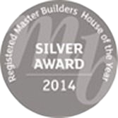 Silver Award from Registered Master Builders House of the Year 2014. Silver circular award.