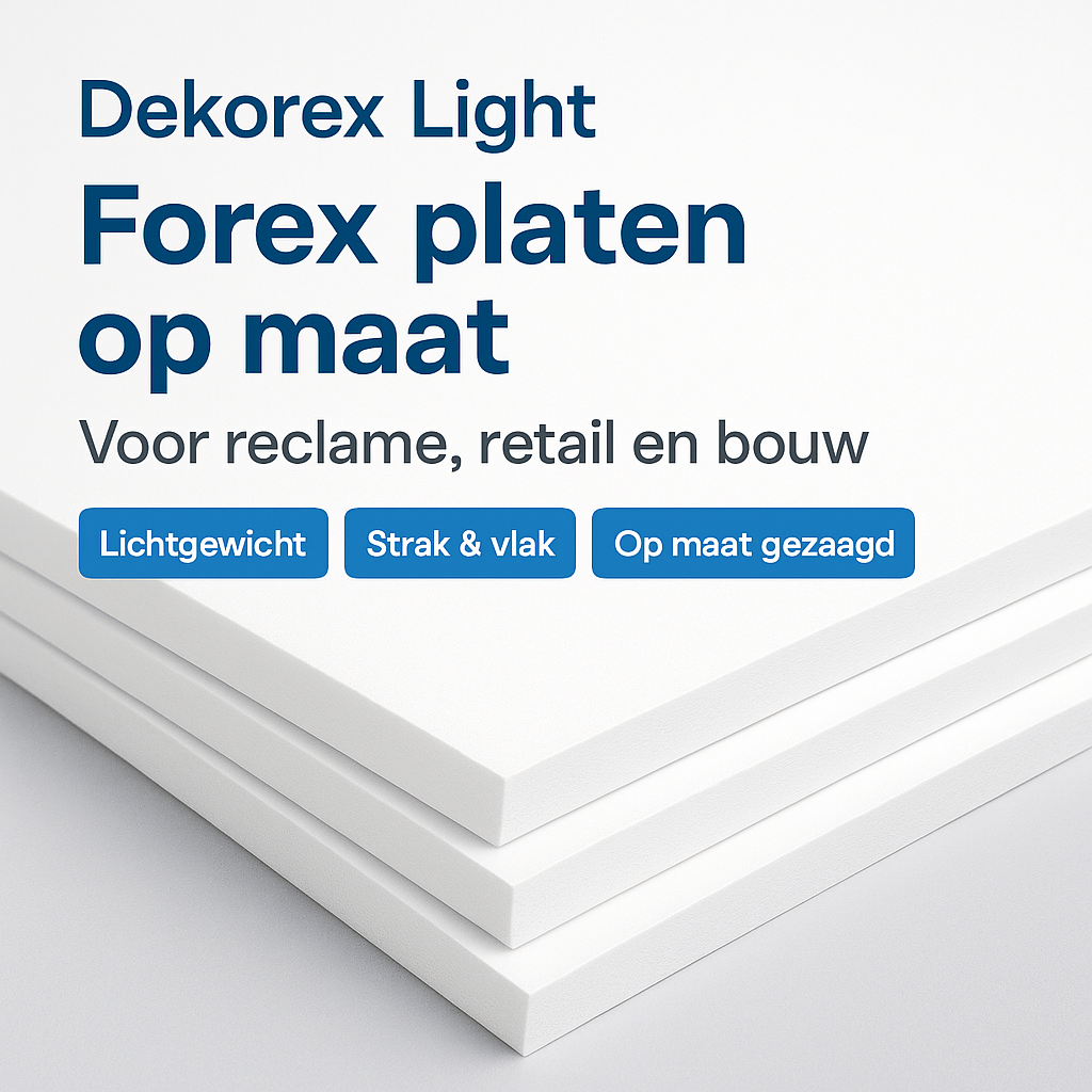Dekorex Light Forex platen op maat