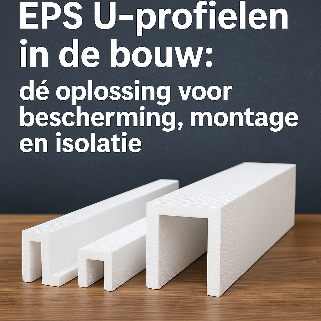 EPS U-profielen voor bouw en installatie - piepschuimverpakking.nl
