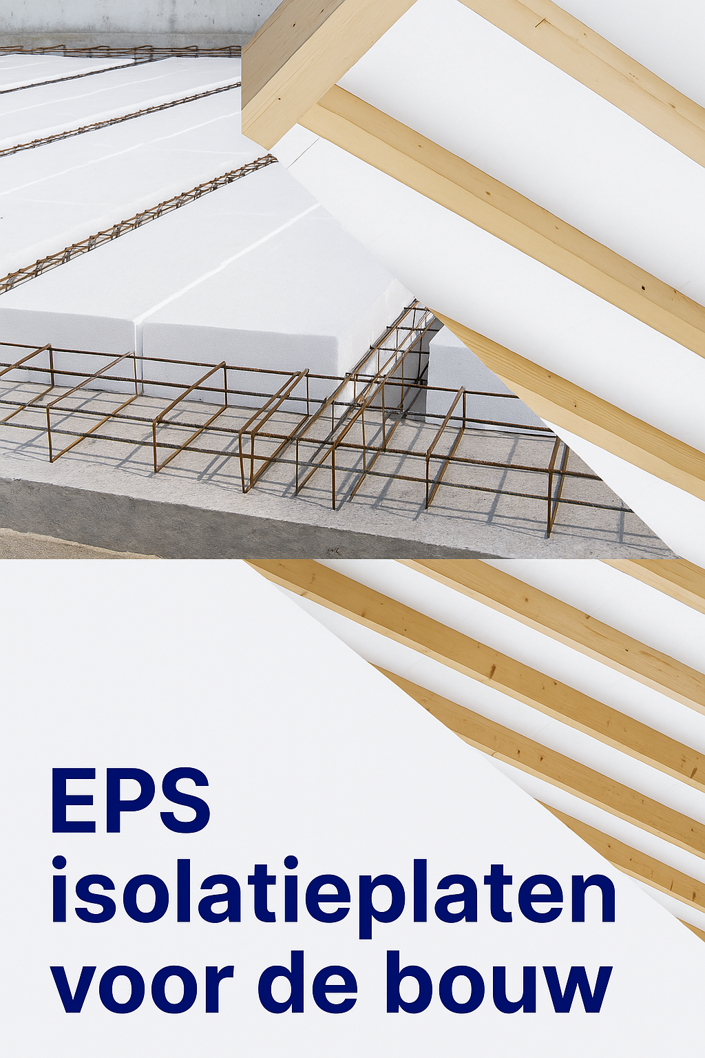 EPS isolatieplaten toegepast in vloer en dak in de bouw