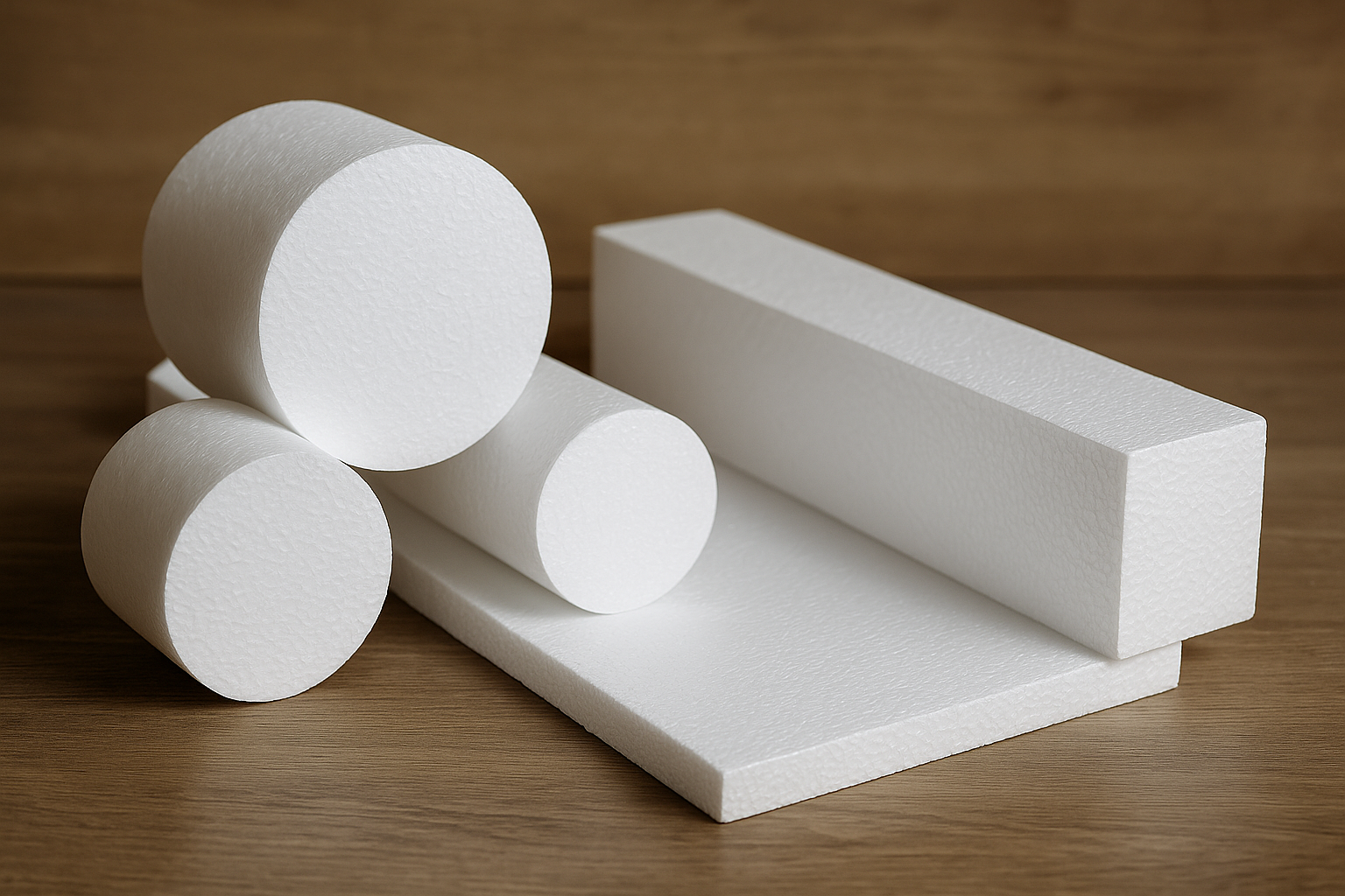 EPS staven, cilinders en balken