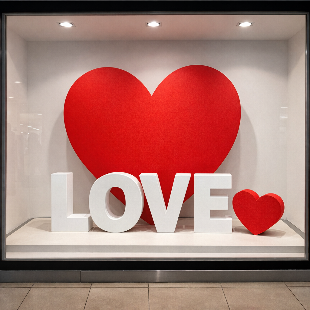 Valentijnsdag Hart in Piepschuim