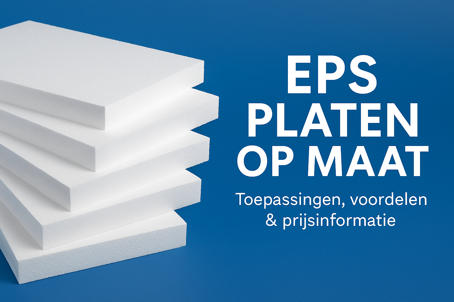 EPS platen op maat