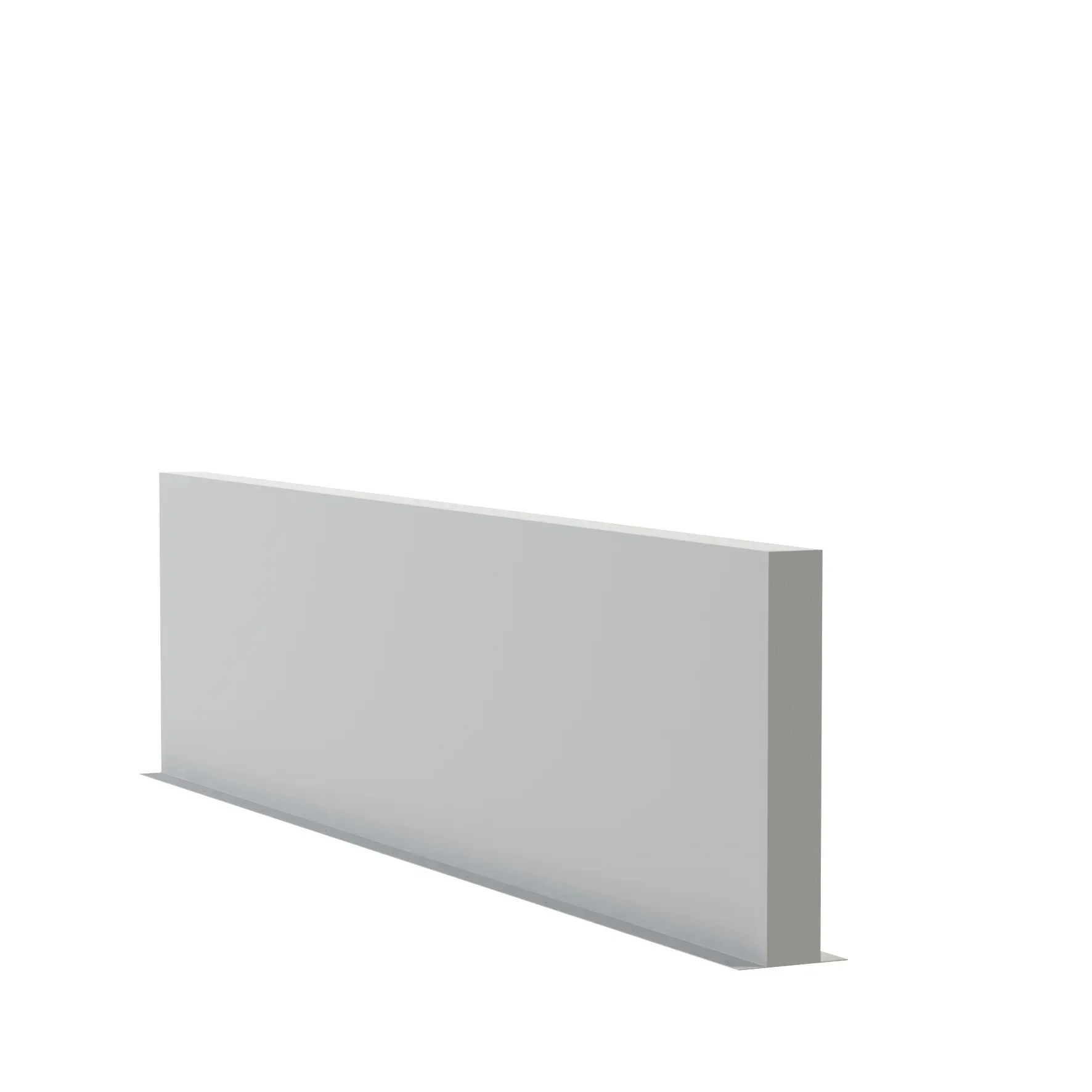 Hoge polyester tuinwand voor tuin en terras