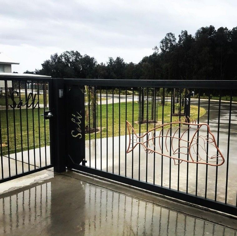 A Fence With the Word Written on It — Barry Smith Engineering Pty Ltd in Coffs Harbour, NSW