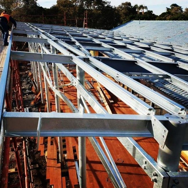 A Large Metal Structure is Being Built on Top — Barry Smith Engineering Pty Ltd in Coffs Harbour, NSW