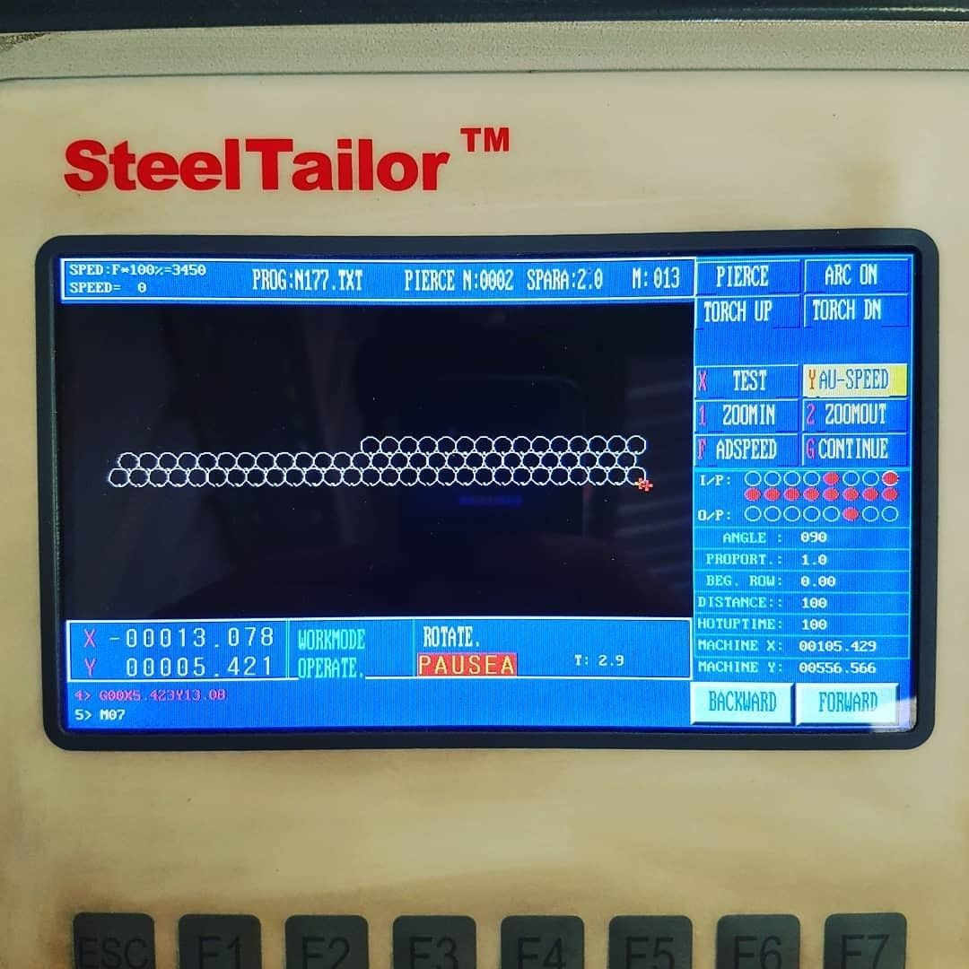 A Steel Tailor Monitor With a Blue Screen — Barry Smith Engineering Pty Ltd in Coffs Harbour, NSW