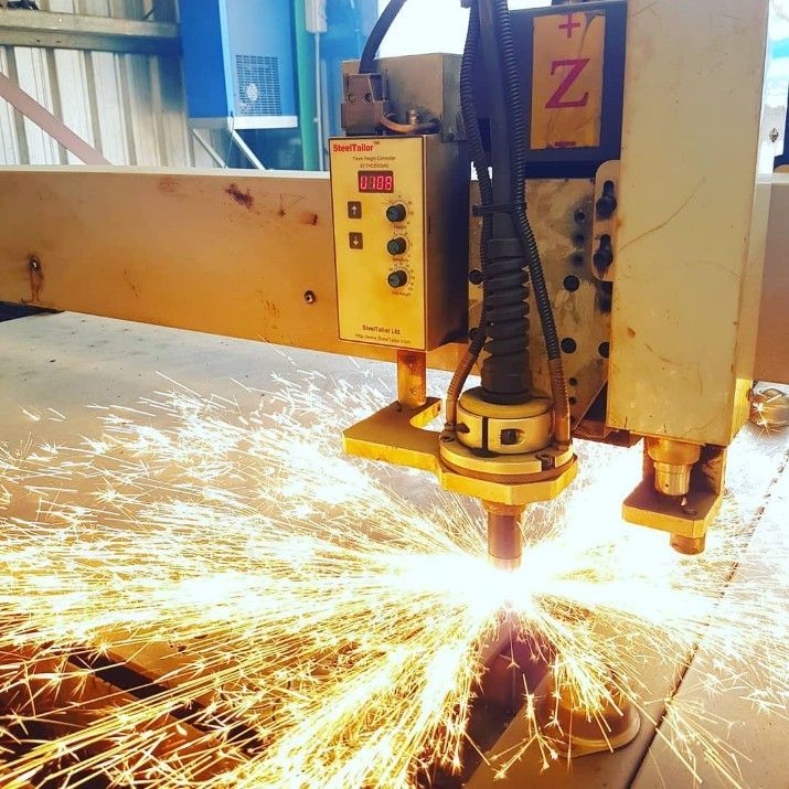 A Machine That Cuts Metal Sheet — Barry Smith Engineering Pty Ltd in Coffs Harbour, NSW