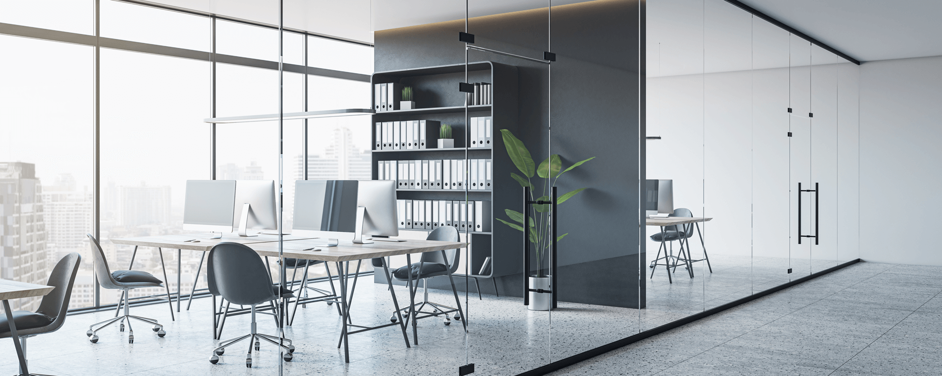 Glastrennwände | huber Glas- & Fensterbau