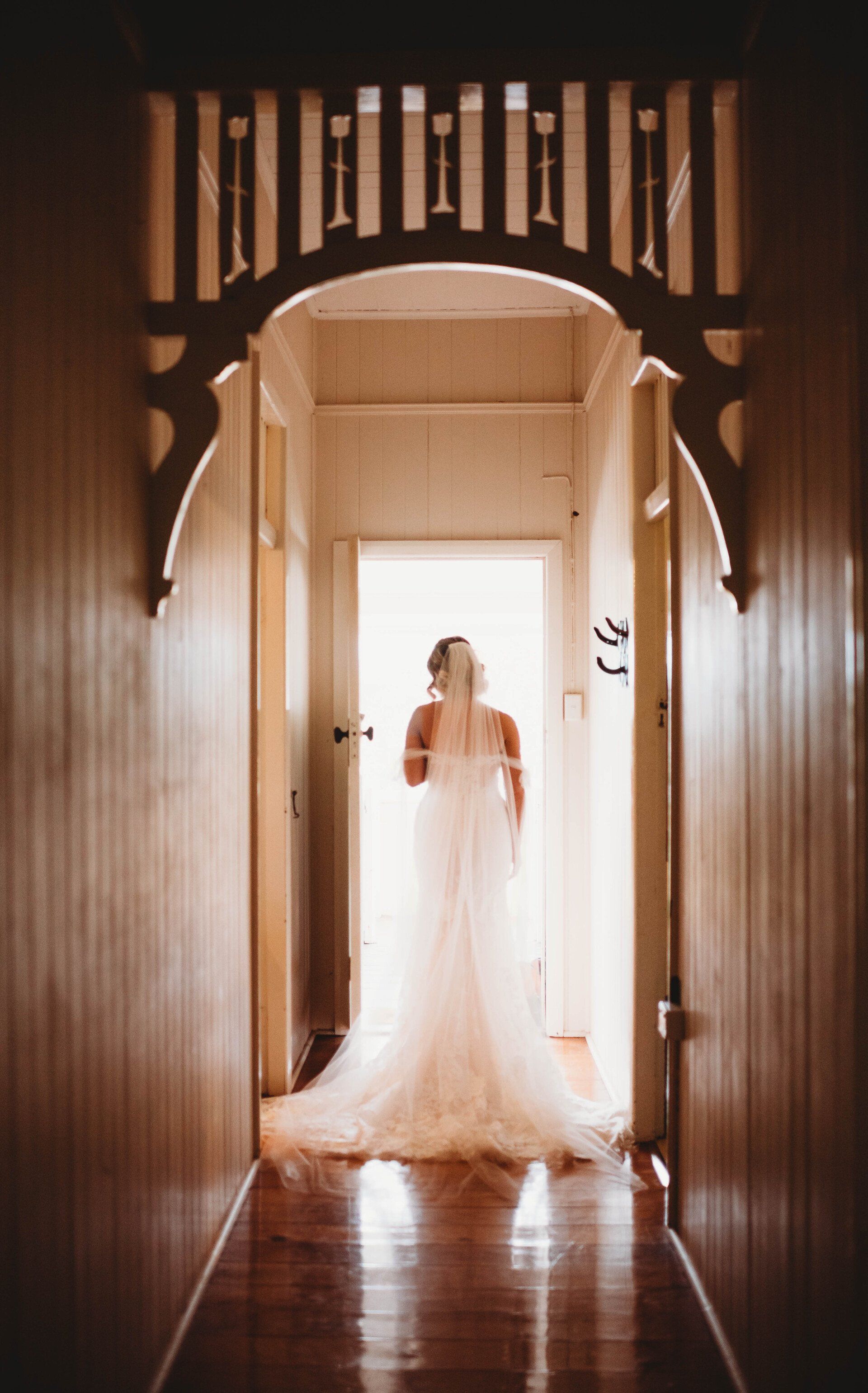 Greenvalley Bride in Homestead Hallway