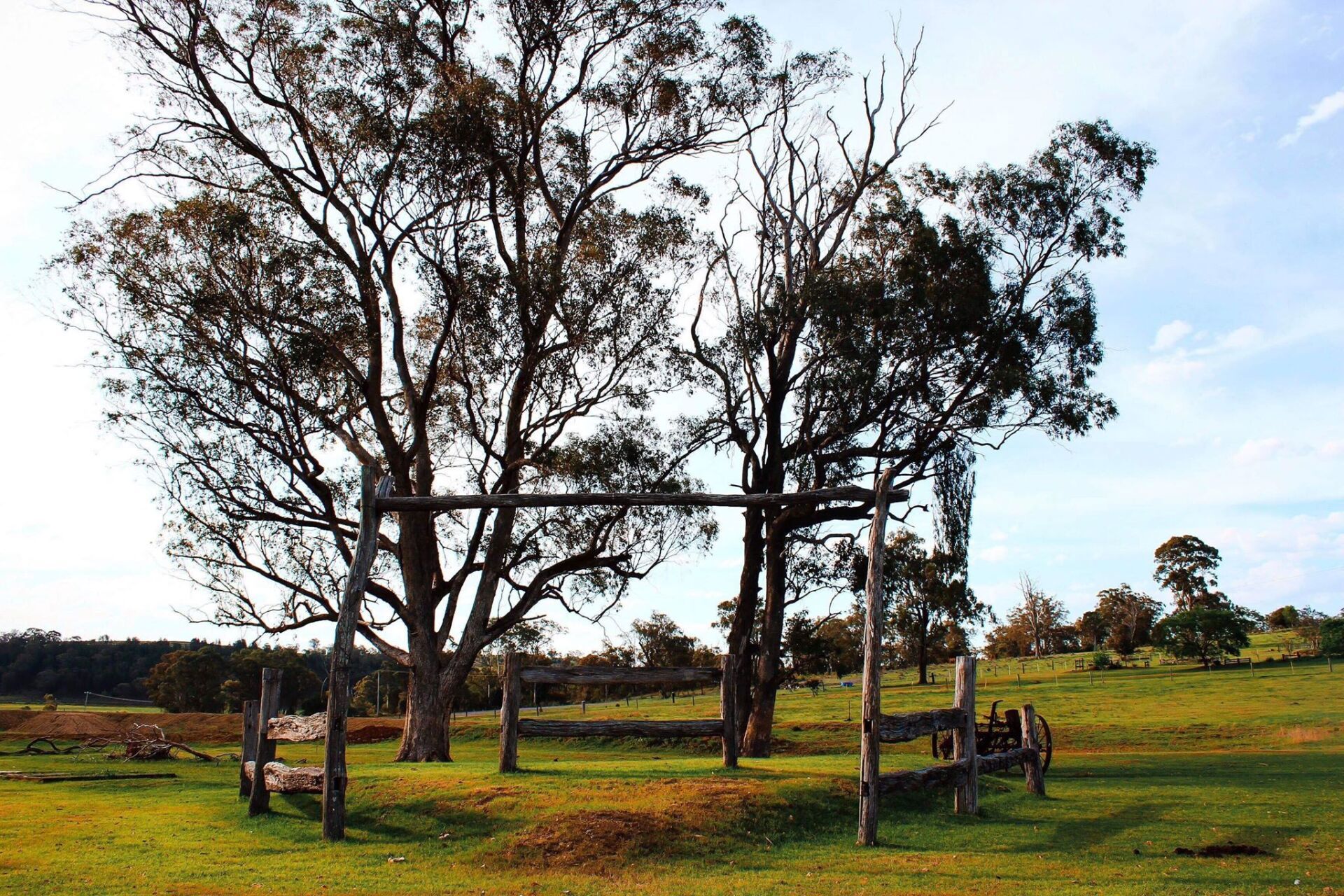 Greenvalley Field with Rustic Fences