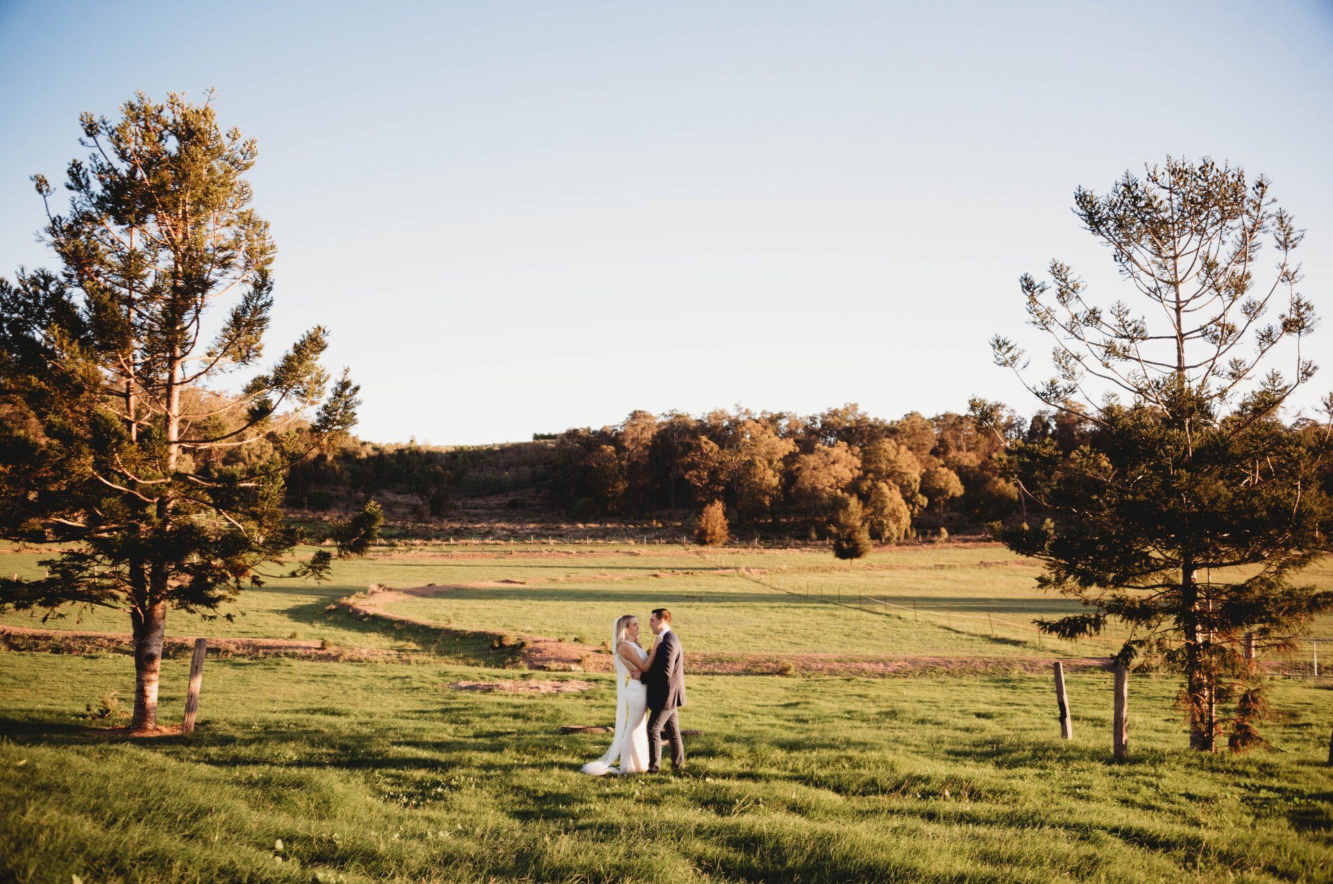 Greenvalley Landscape Wedding Photo Wide Angle
