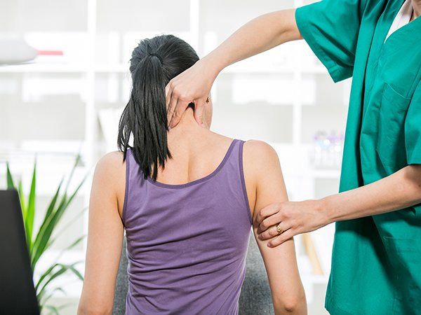 Lady Having Therapy — Nampa, ID — Nampa Chiropractic & Wellness Clinic