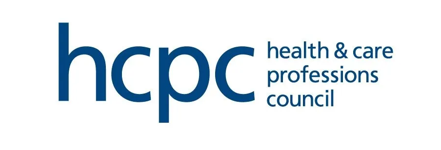 The logo for the health and care professions council