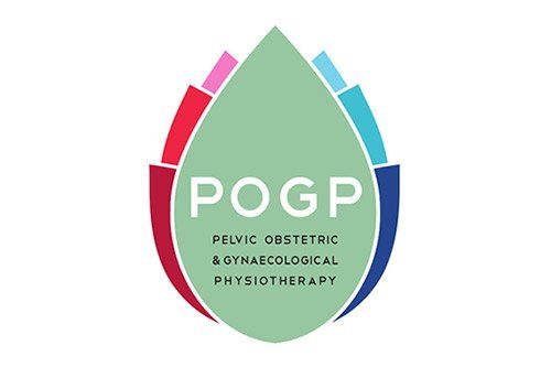 A logo for pelvic obstetric and gynaecological physiotherapy.