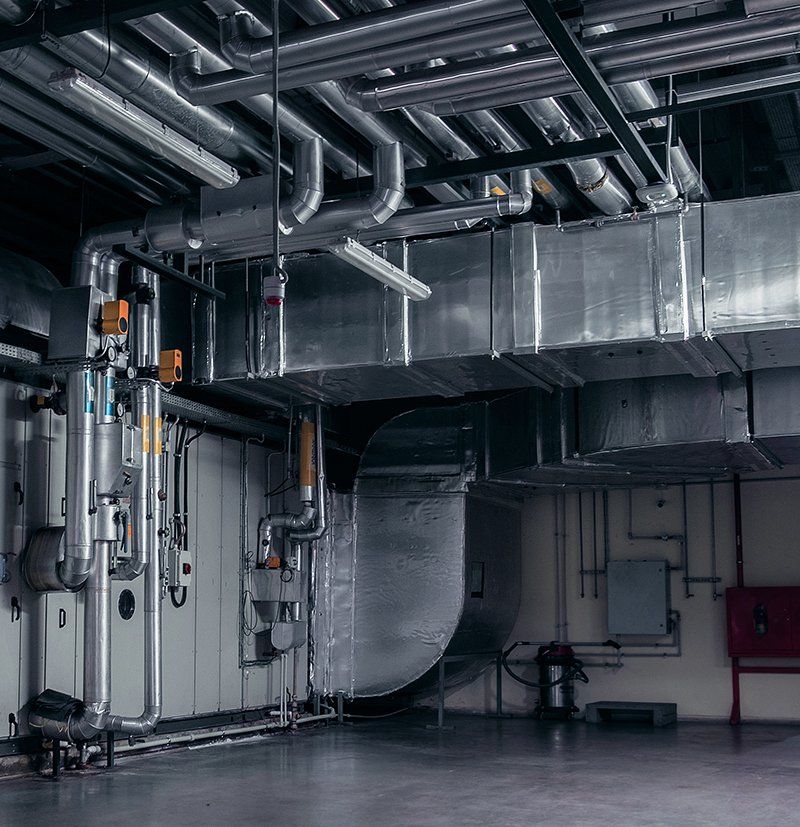 Ventilation plant room