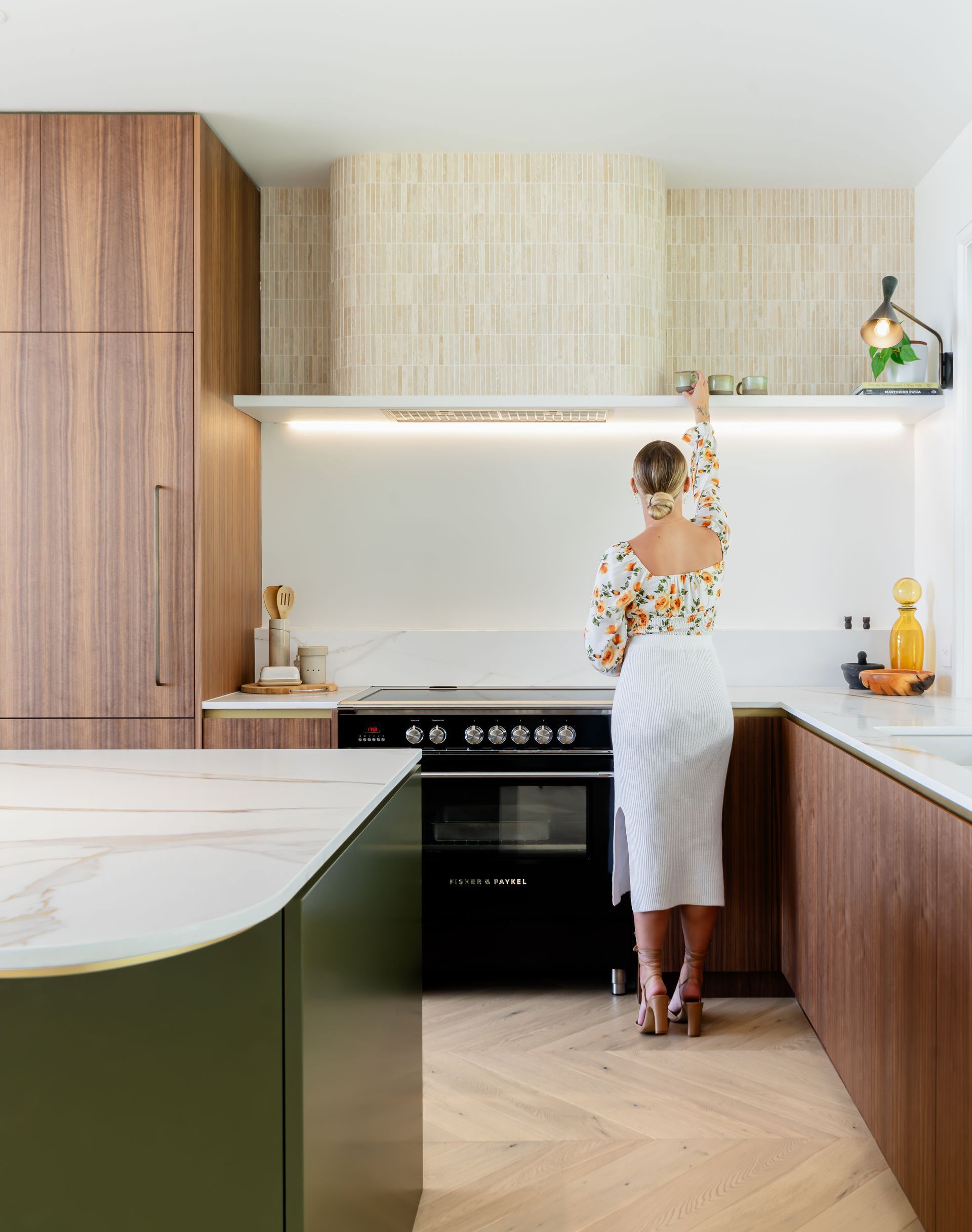 One of the best kitchens in Newcastle is this Mid-Century Modern Kitchen recently completed by our team.