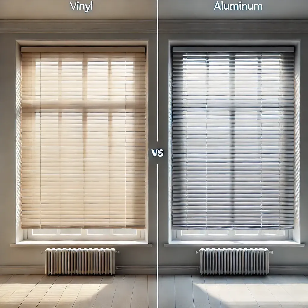 Key Differences Between Vinyl and Aluminum Blinds