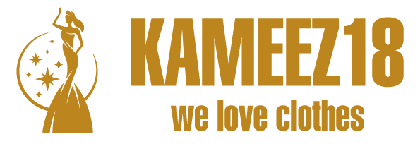 Ein goldenes Logo für Kameez18, wir lieben Kleidung