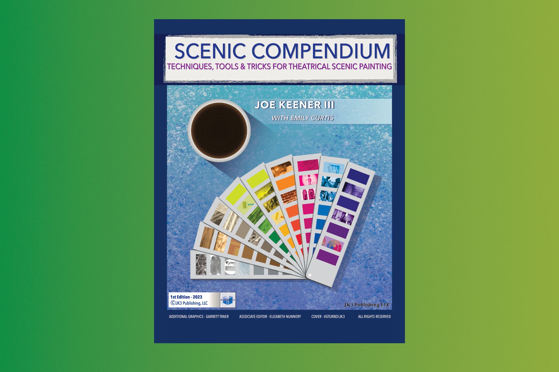 Scenic Compendium: Techniques, Tools & Tricks for Theatrical Scenic Painting (with Emily Curtis) -  *paperback