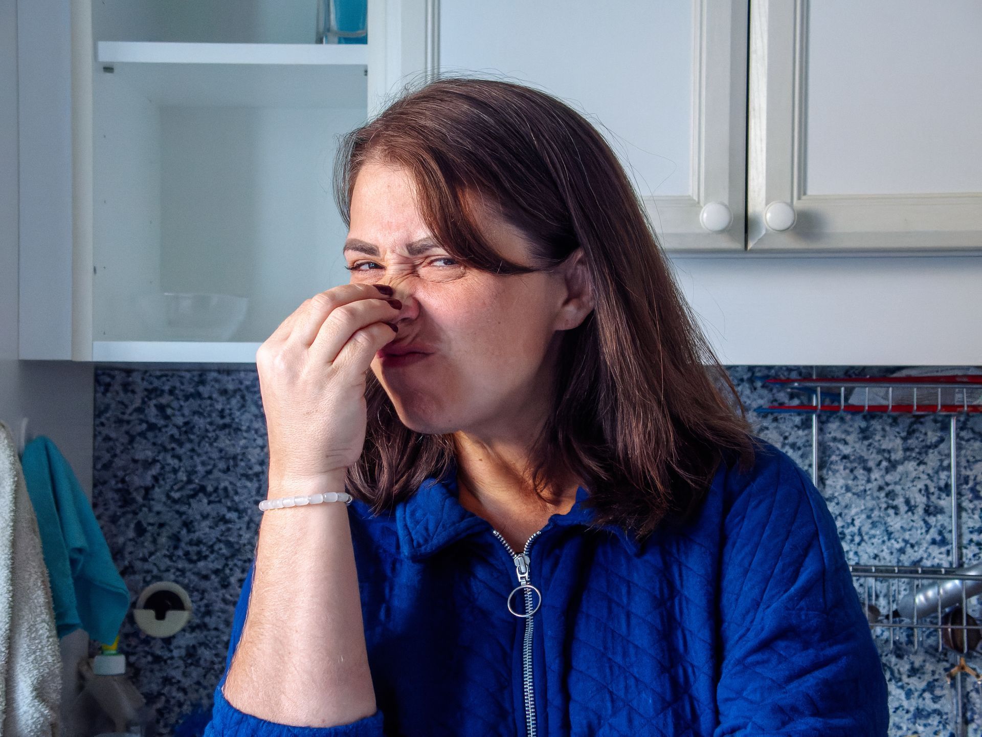 Kitchen sink odor after cleaning garbage disposal