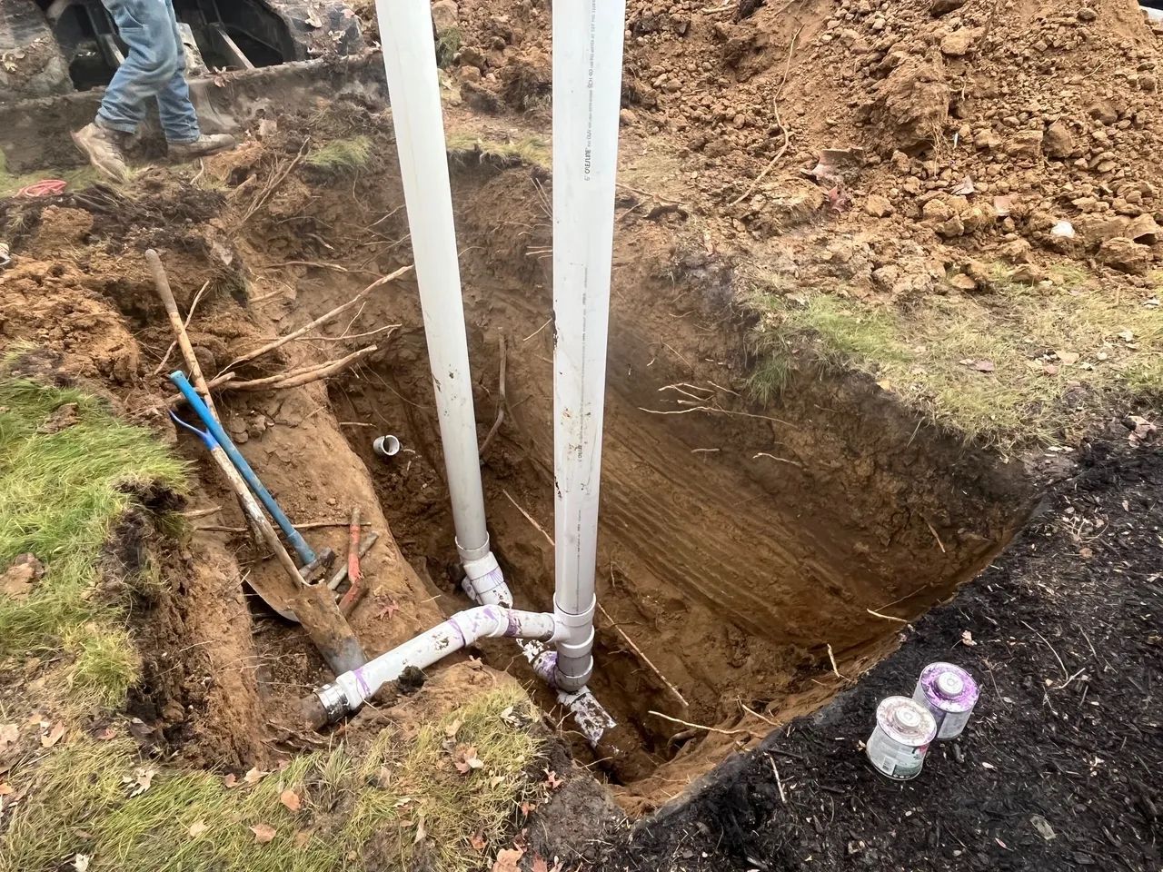 sewer line clean out