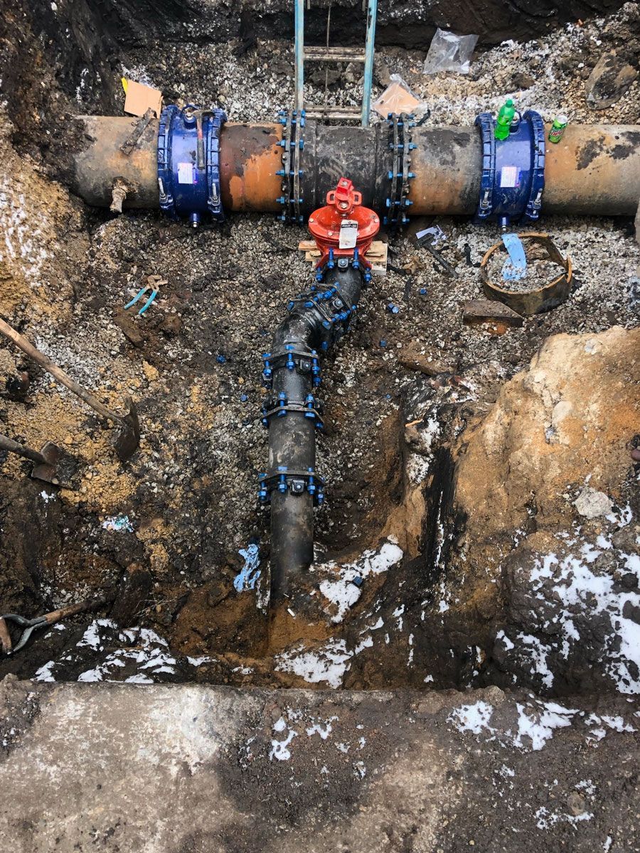 water main repair