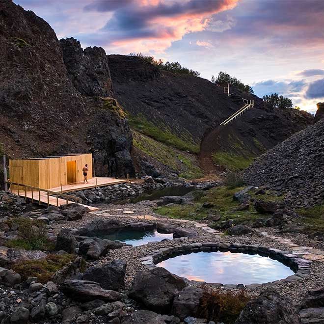 Husafell Canyon Baths
