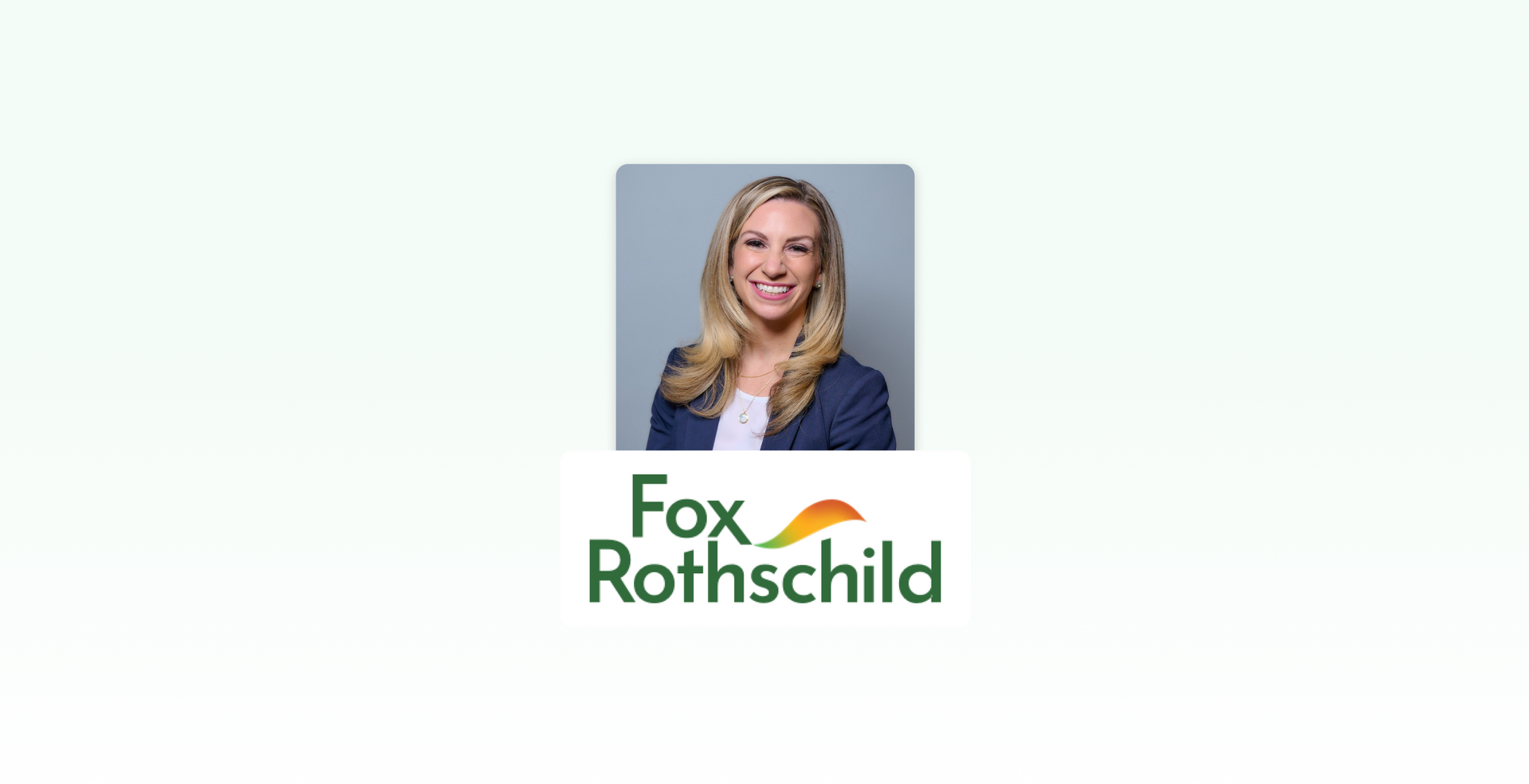 Natalie Quinn, Director of Legal Recruitment at Fox Rothschild