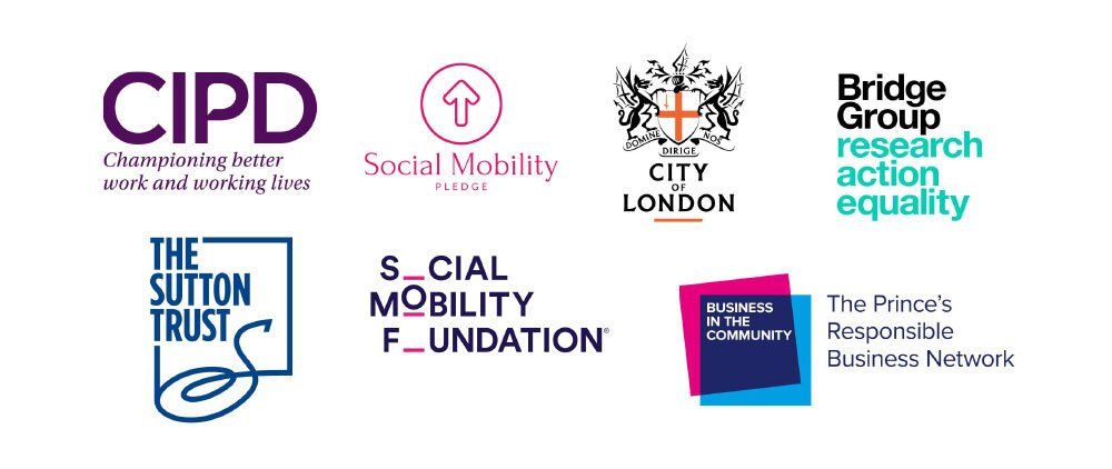 Example organisations interested in making progress around social mobility