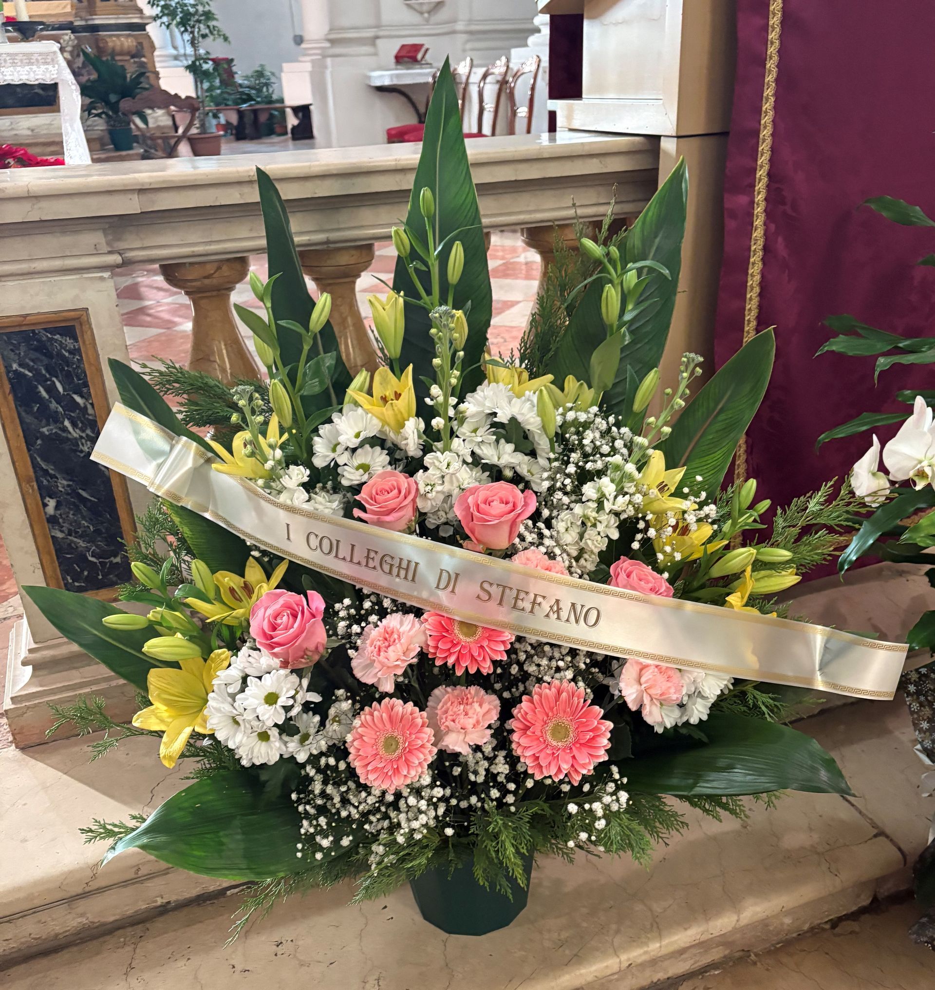 addobbi floreali per funerale