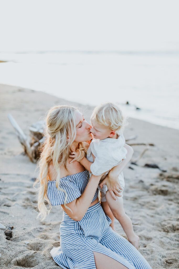 Darcie Brown with her husband and dog hiking in Sedona