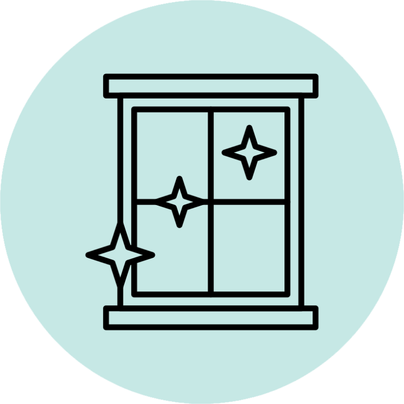 icona pulizia straordinarie vetri