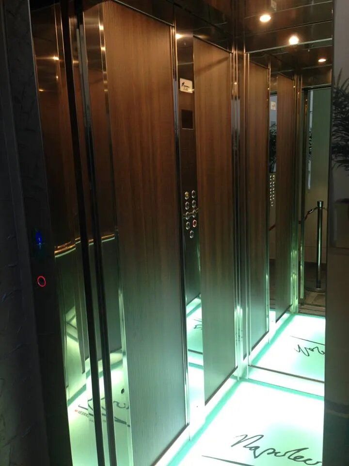 ascensore in vetro