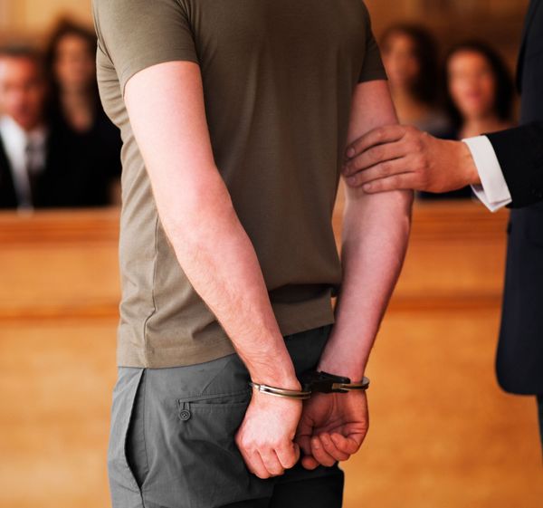 Handcuffed Man — Stafford, VA — All Night & Day Bailbonds