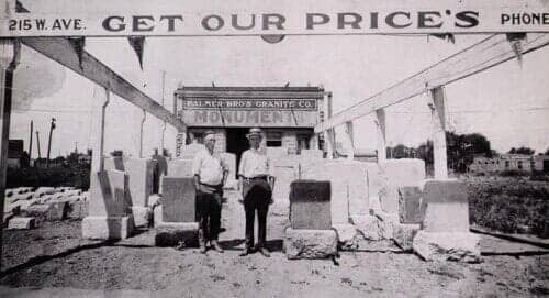 Store front 1921 — About Our Memorials in Holdrege, NE
