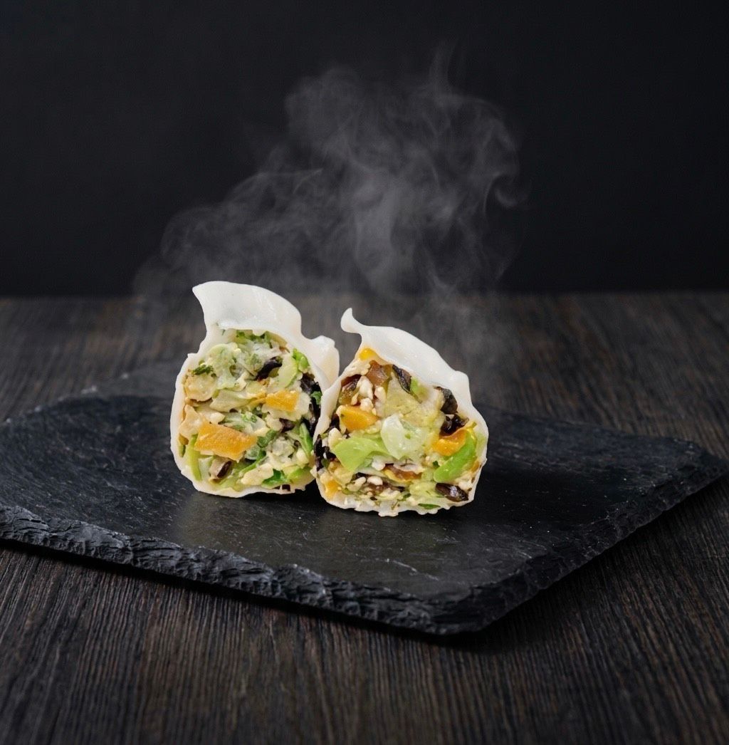 冷凍-純素芥菜福氣水餃