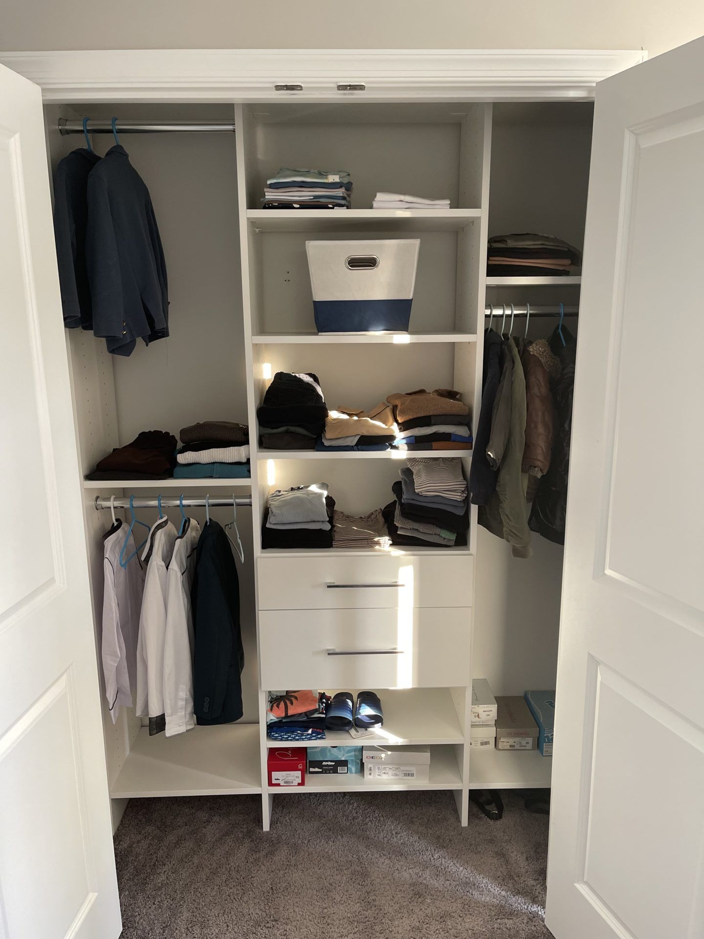 custom closet design and installation