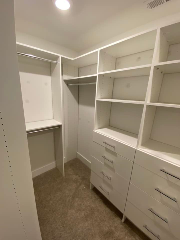 custom closet design and installation