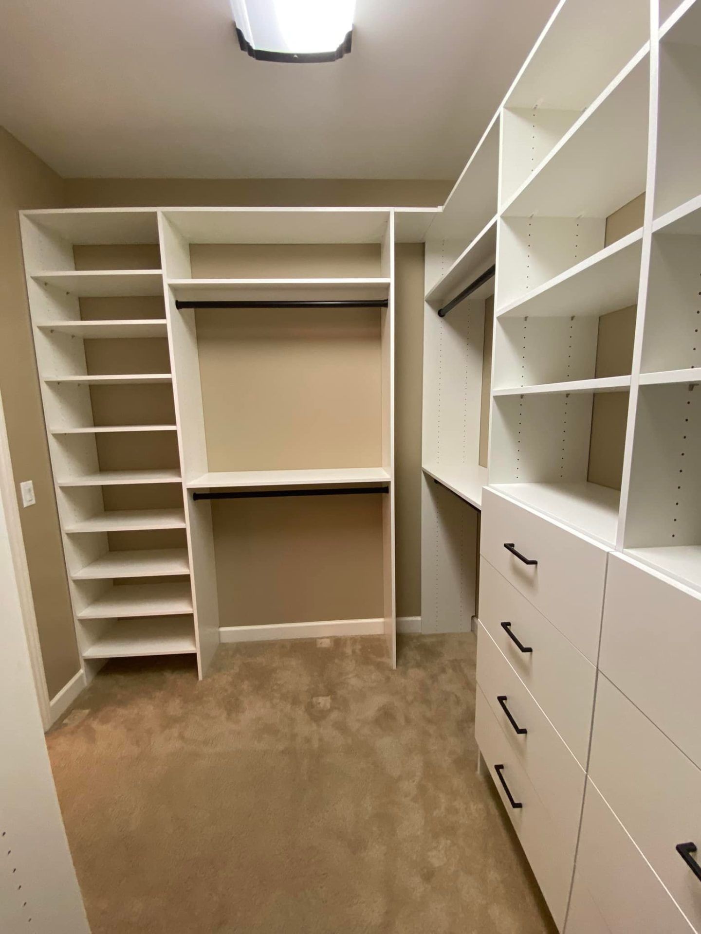 custom closet design and installation
