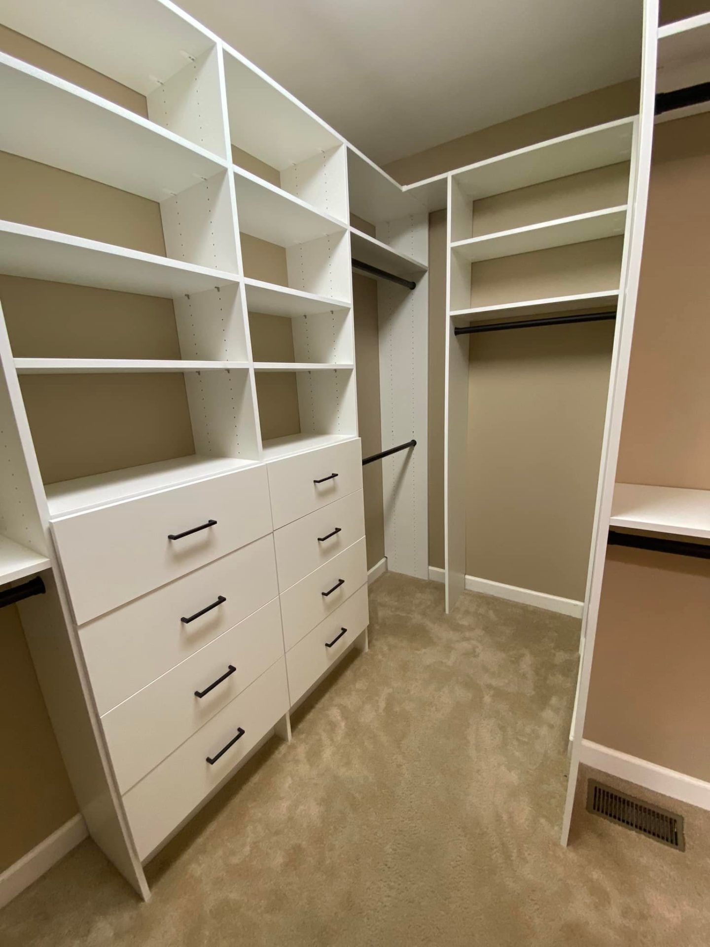 custom closet design and installation