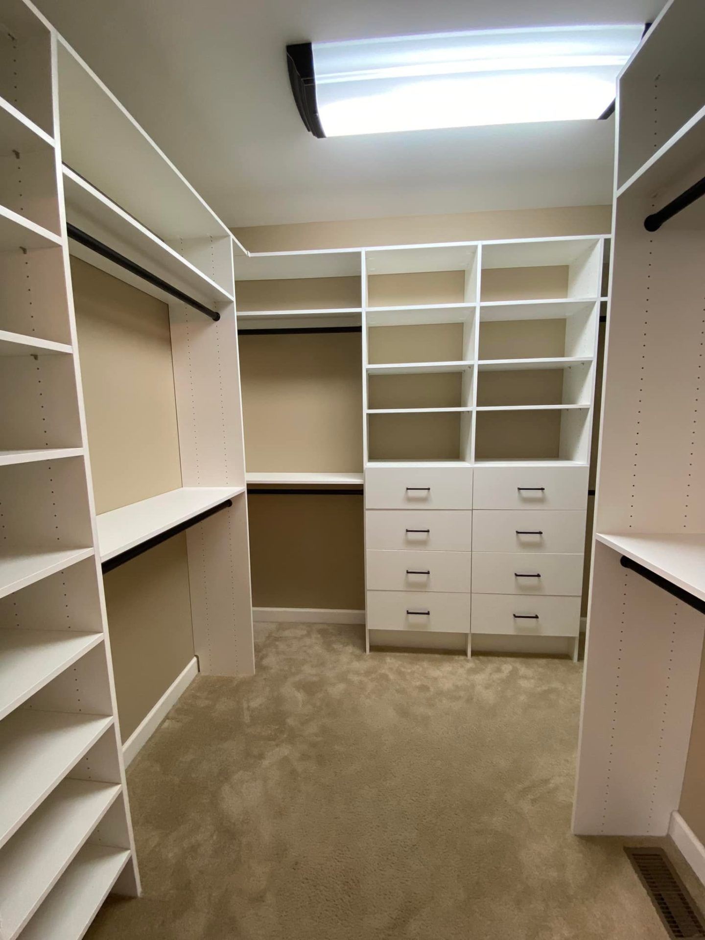 custom closet design and installation