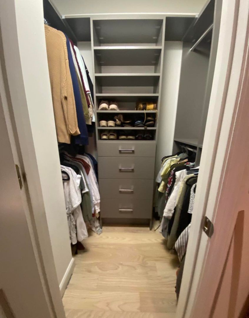 custom closet design and installation
