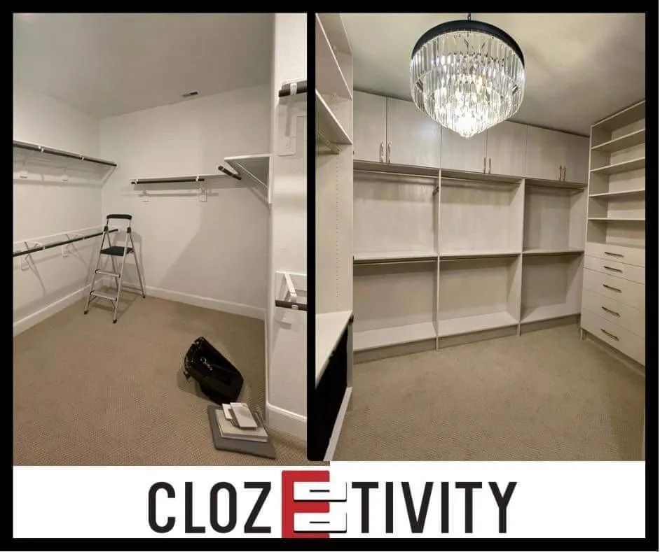 custom closet design and installation