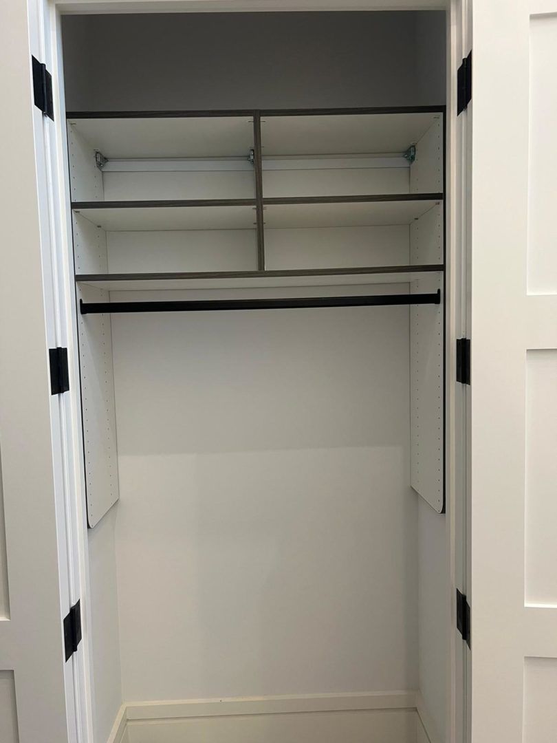 custom closet installation